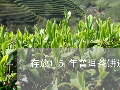 存放15年普洱茶饼还能吃吗/2023052802835