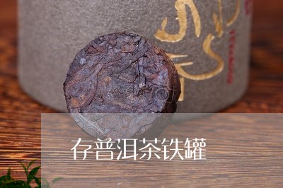 存普洱茶铁罐/2023042642906