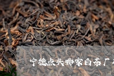 宁德点头哪家白茶厂有精制茶叶/2023111493826