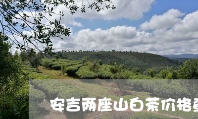 安吉两座山白茶价格查询/2023101773937