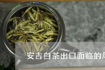 安吉白茶出口面临的风险/2023102452602