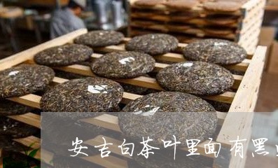 安吉白茶叶里面有黑虫/2023093007480