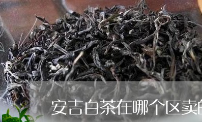 安吉白茶在哪个区卖的好/2023102438594