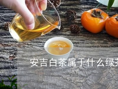 安吉白茶属于什么绿茶/2023092984938