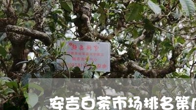 安吉白茶市场排名第几大/2023101792835