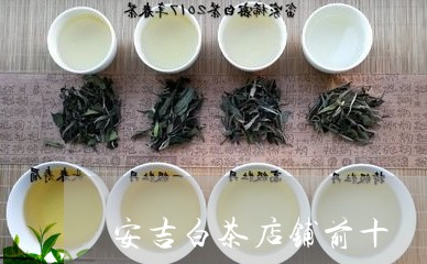 安吉白茶店铺前十/2023061763039