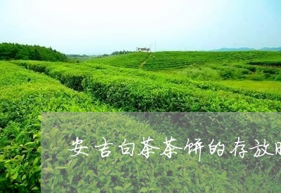 安吉白茶茶饼的存放时间/2023101754869