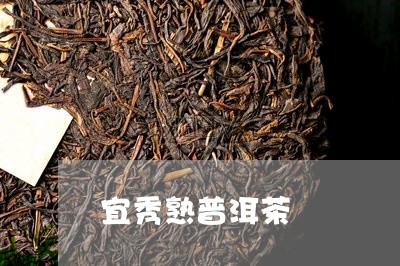 宜秀熟普洱茶/2023042528296