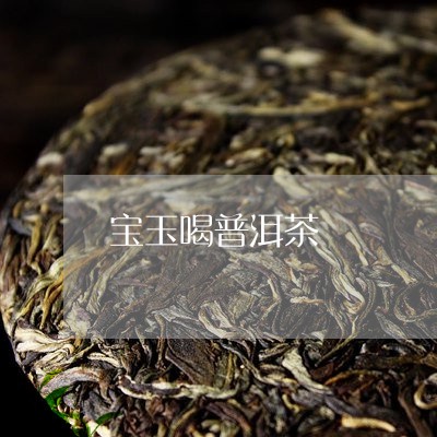 宝玉喝普洱茶/2023042734133