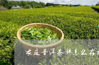 家庭普洱茶饼怎么存放/2023062729493