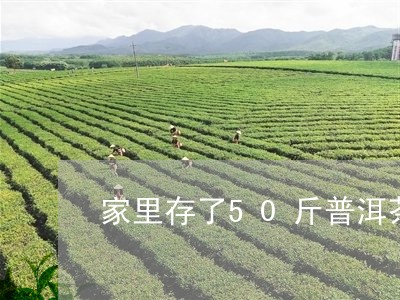 家里存了50斤普洱茶怎么办/2023052820716