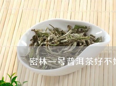 密林一号普洱茶好不好/2023061503049