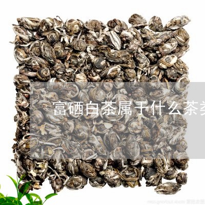 富硒白茶属于什么茶类/2023093082616