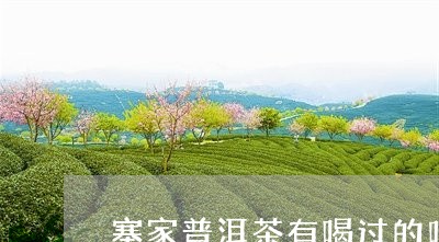 寨家普洱茶有喝过的吗/2023061753736