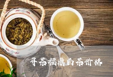 寻茶福鼎白茶价格/2023061881594