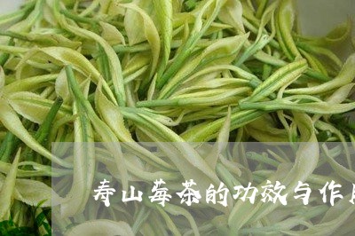 寿山莓茶的功效与作用/2023060895169