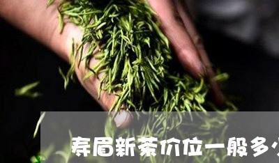 寿眉新茶价位一般多少钱/2023092461616