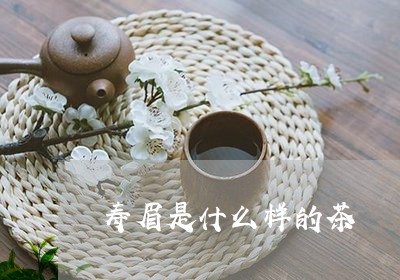 寿眉是什么样的茶/2023061783717