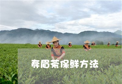 寿眉茶保鲜方法/2023112493828