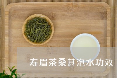 寿眉茶桑葚泡水功效/2023120432937