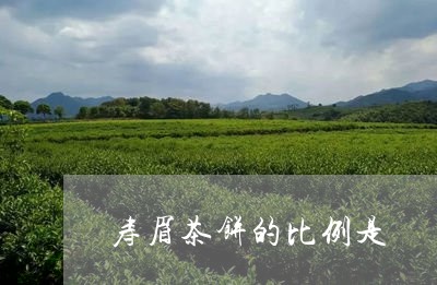 寿眉茶饼的比例是/2023062069693