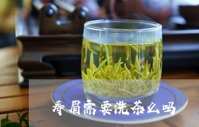 寿眉需要洗茶么吗/2023090878293