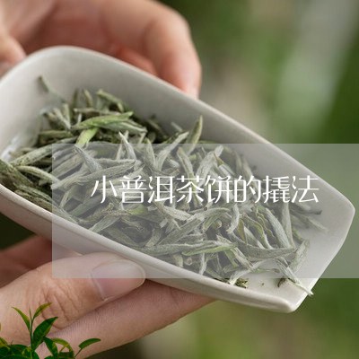 小普洱茶饼的撬法/2023120420591