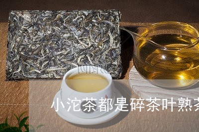 小沱茶都是碎茶叶熟茶/2023092248360