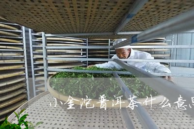 小金沱普洱茶什么意思/2023062352936