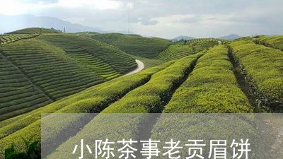 小陈茶事老贡眉饼/2023090986371