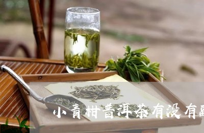 小青柑普洱茶有没有副作用/2023110233826