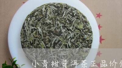 小青柑普洱茶正品价位/2023092917161