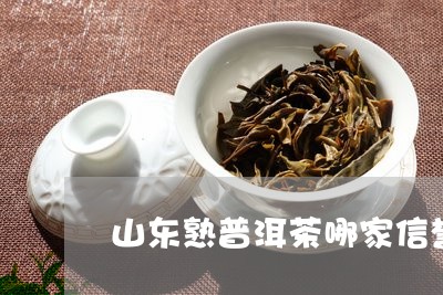 山东熟普洱茶哪家信誉好/2023082586242