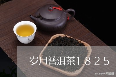 岁月普洱茶1825/2023091526950