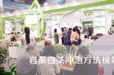 岩茶白茶冲泡方法视频/2023093092815