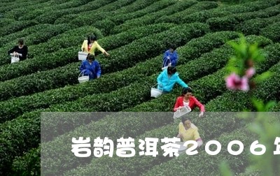 岩韵普洱茶2006年/2023100754858