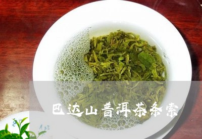 巴达山普洱茶条索/2023120449281