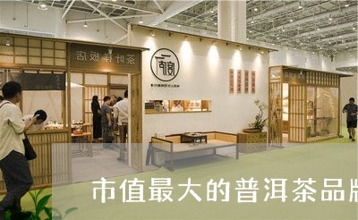 市值最大的普洱茶品牌有哪些/2023052975151