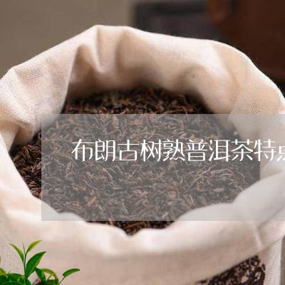 布朗古树熟普洱茶特点/2023093004970