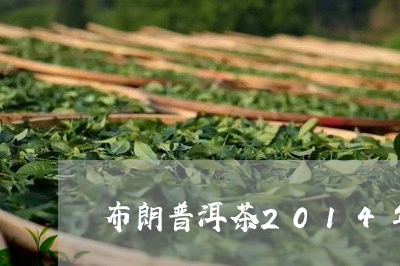 布朗普洱茶2014年/2023120656492