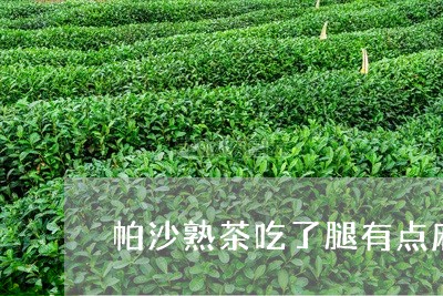 帕沙熟茶吃了腿有点麻/2023092216048