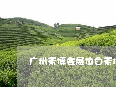 广州茶博会展位白茶价格/2023102558479