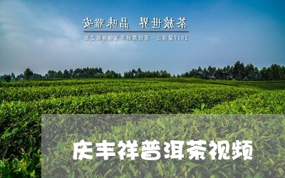 庆丰祥普洱茶视频/2023101677371