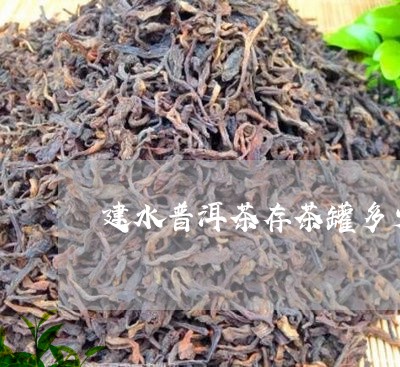 建水普洱茶存茶罐多少钱/2023120750472