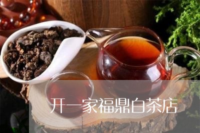 开一家福鼎白茶店/2023090923947