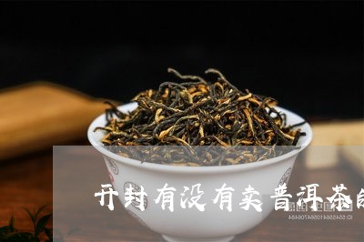 开封有没有卖普洱茶的店/2023110183714