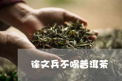 徐文兵不喝普洱茶/2023112555047