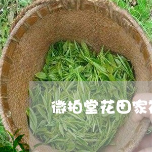 微拍堂花田家福鼎白茶/2023093018707