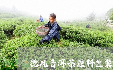 德凤普洱茶原料包装是什么/2023110415061