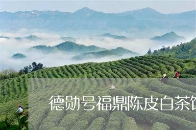 德勋号福鼎陈皮白茶饼/2023091563940